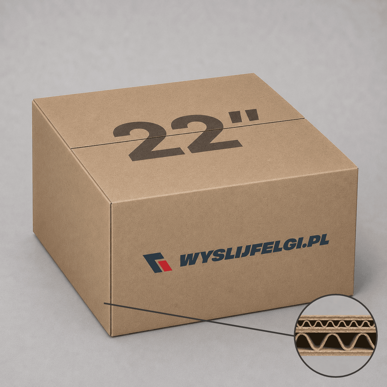 Karton do wysyłki felgi 22 cali
